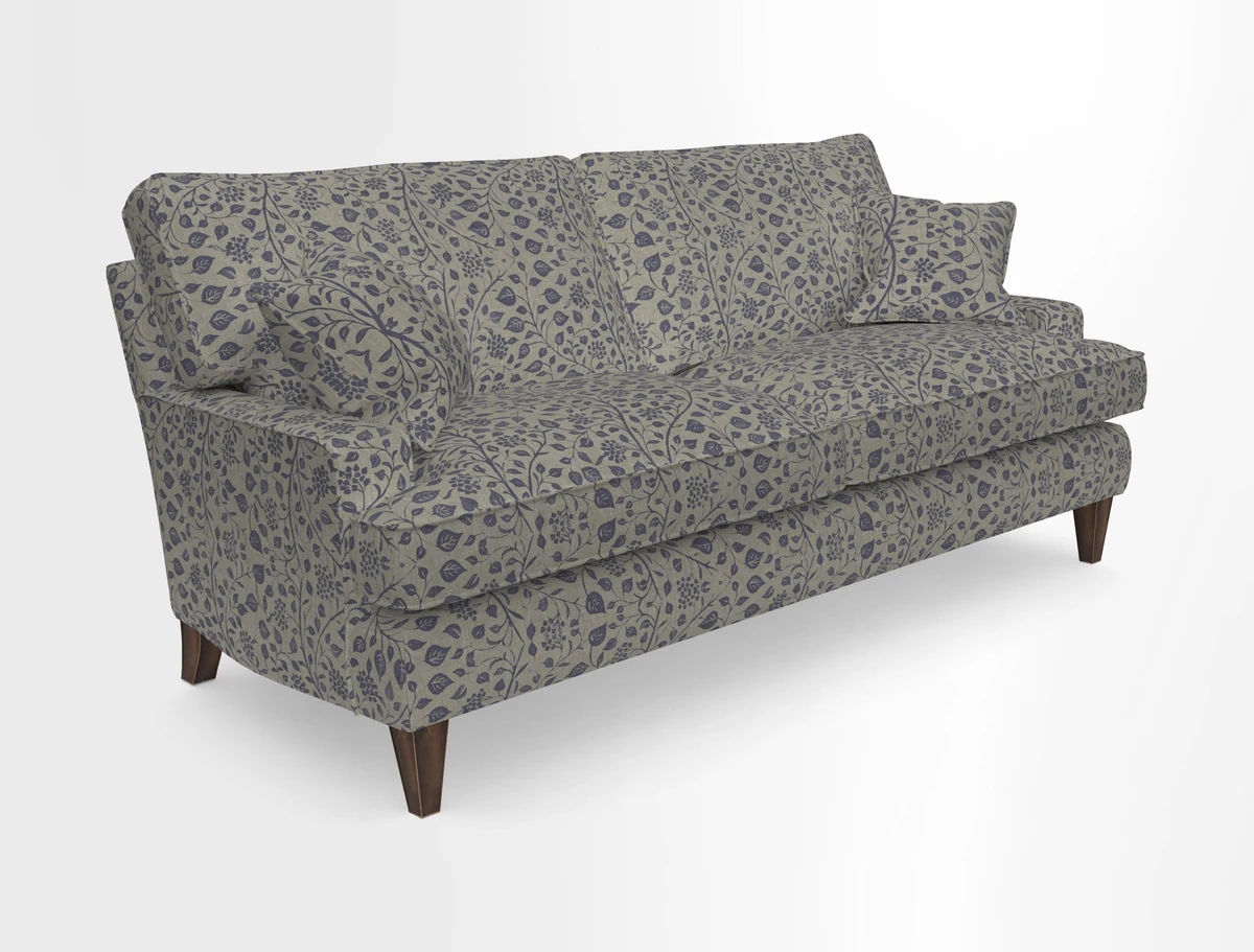 Ingleborough Medium 4 Seater Sofa in Warwick Edinburgh Henna Rugs supplied by Rugs of Petworth