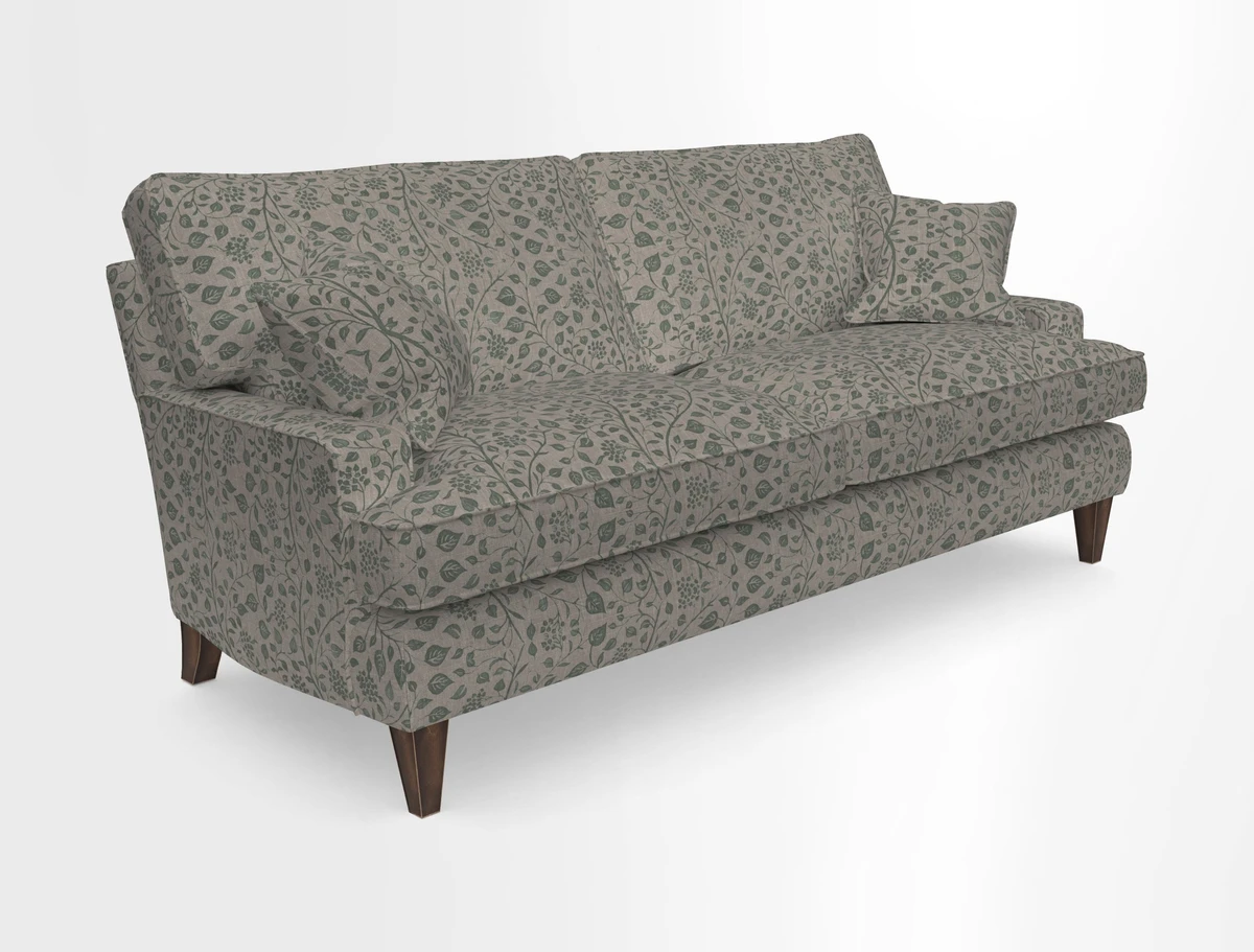 Ingleborough Medium 4 Seater Sofa in Warwick Edinburgh Henna Rugs supplied by Rugs of Petworth