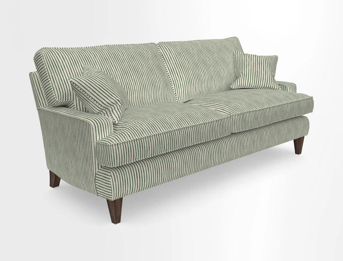 Ingleborough Medium 4 Seater Sofa in Warwick Edinburgh Henna Rugs supplied by Rugs of Petworth