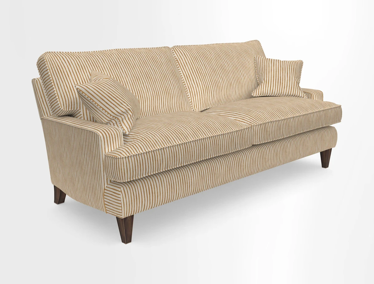 Ingleborough Medium 4 Seater Sofa in Warwick Edinburgh Henna Rugs supplied by Rugs of Petworth