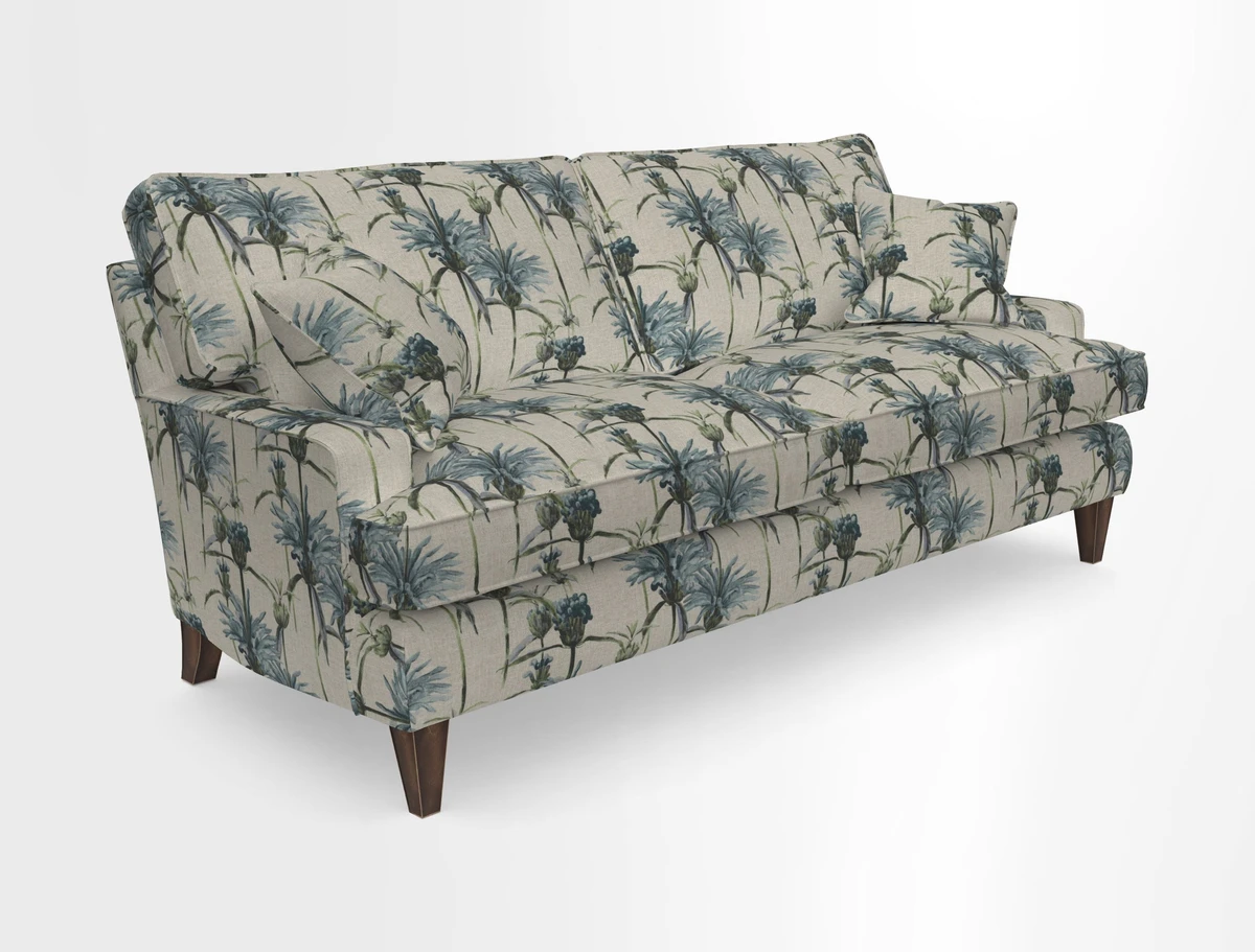 Ingleborough Medium 4 Seater Sofa in Warwick Edinburgh Henna Rugs supplied by Rugs of Petworth