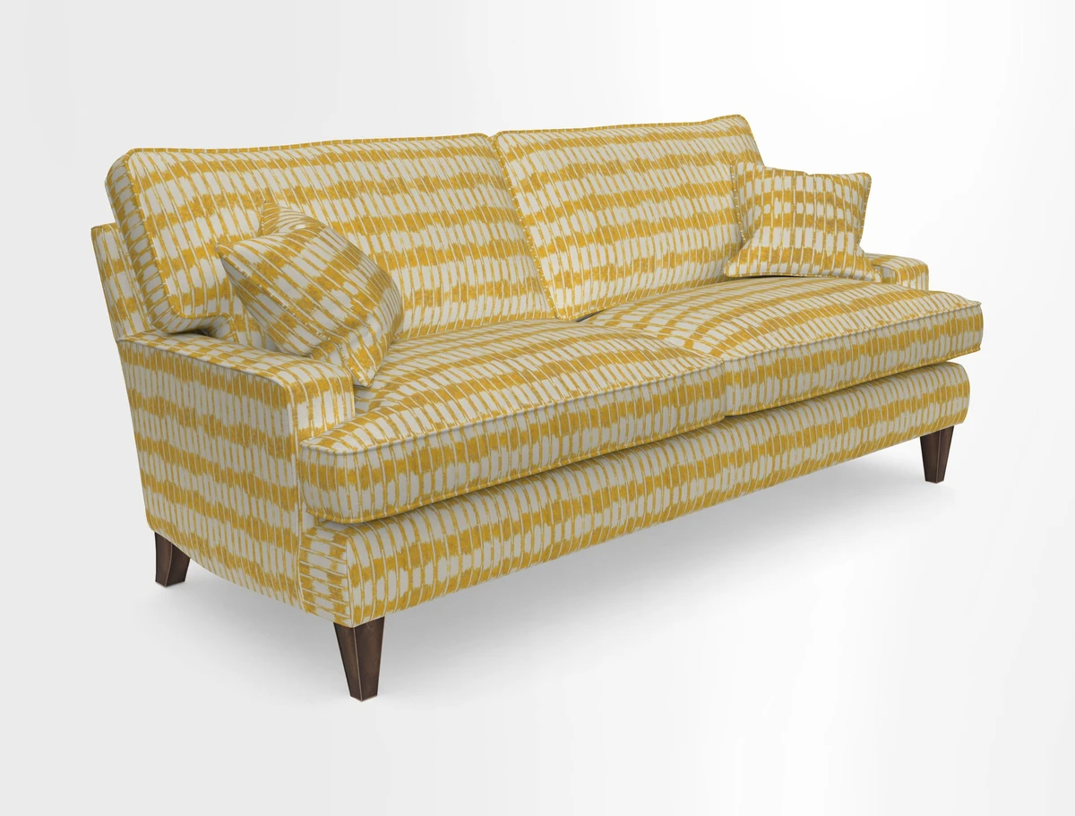 Ingleborough Medium 4 Seater Sofa in Warwick Edinburgh Henna Rugs supplied by Rugs of Petworth