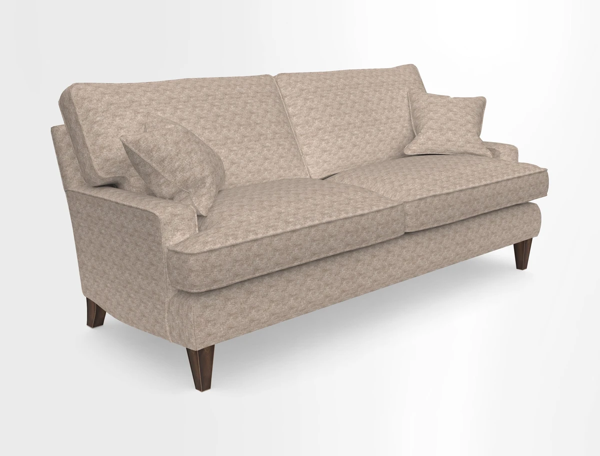 Ingleborough Medium 4 Seater Sofa in Warwick Edinburgh Henna Rugs supplied by Rugs of Petworth