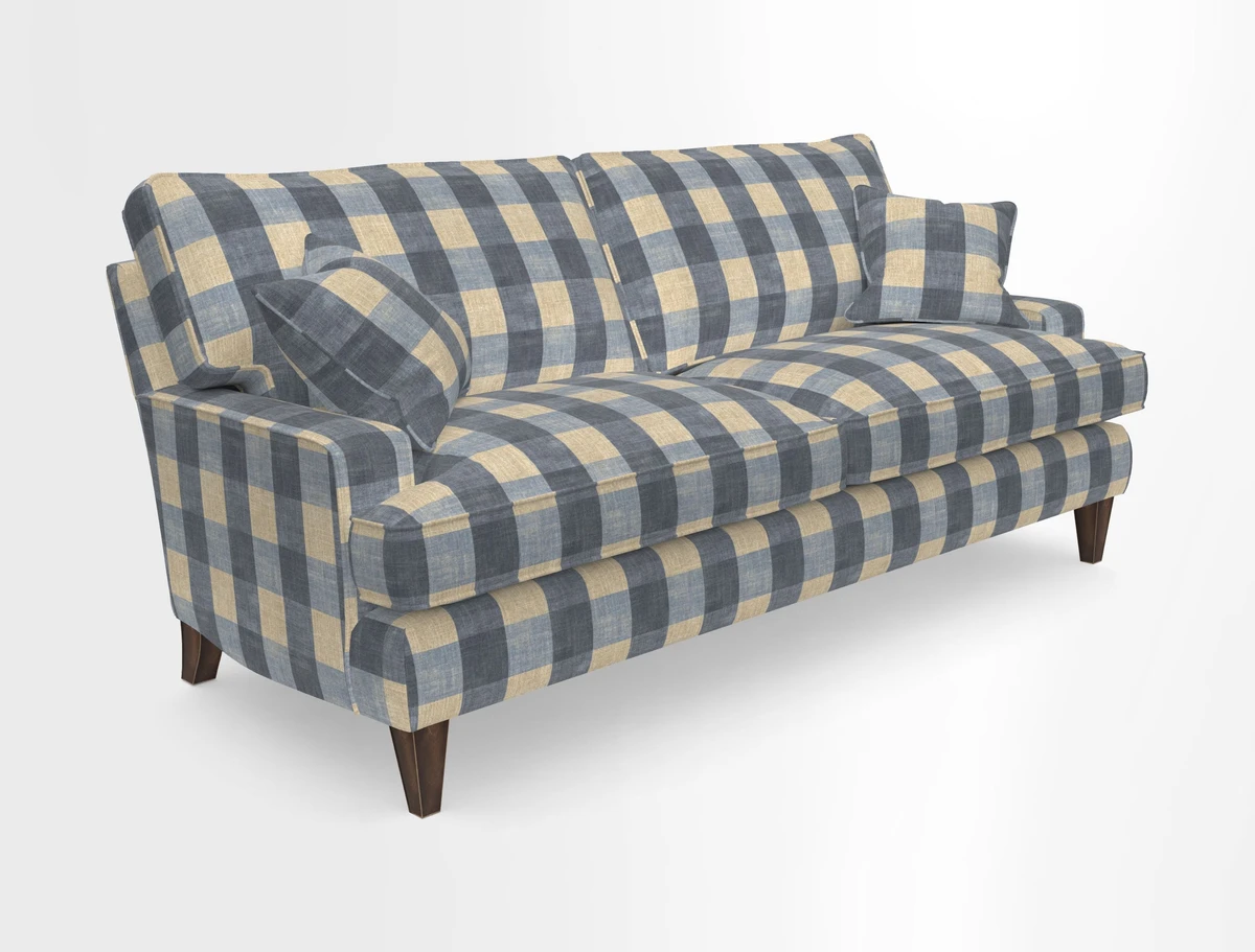 Ingleborough Medium 4 Seater Sofa in Warwick Edinburgh Henna Rugs supplied by Rugs of Petworth