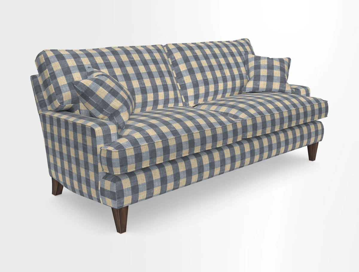 Ingleborough Medium 4 Seater Sofa in Warwick Edinburgh Henna Rugs supplied by Rugs of Petworth