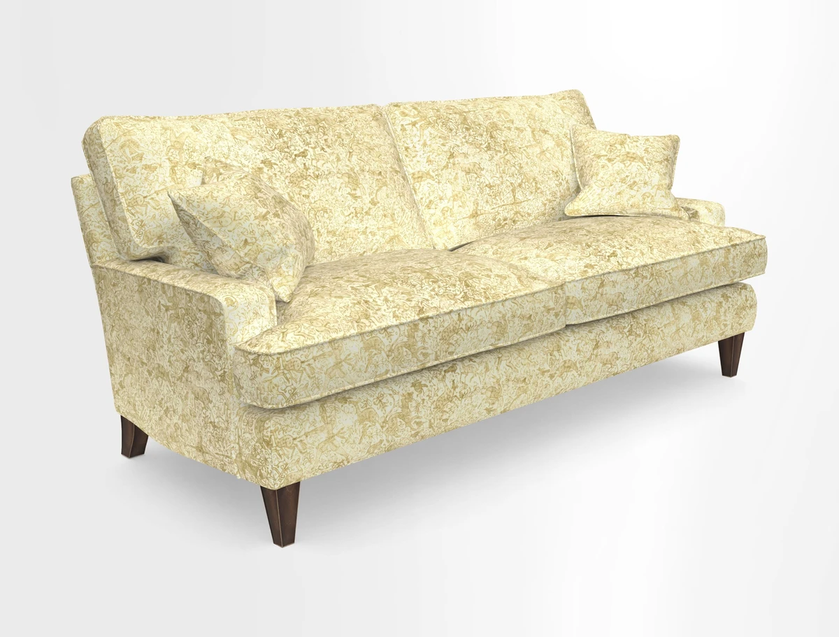 Ingleborough Medium 4 Seater Sofa in Warwick Edinburgh Henna Rugs supplied by Rugs of Petworth