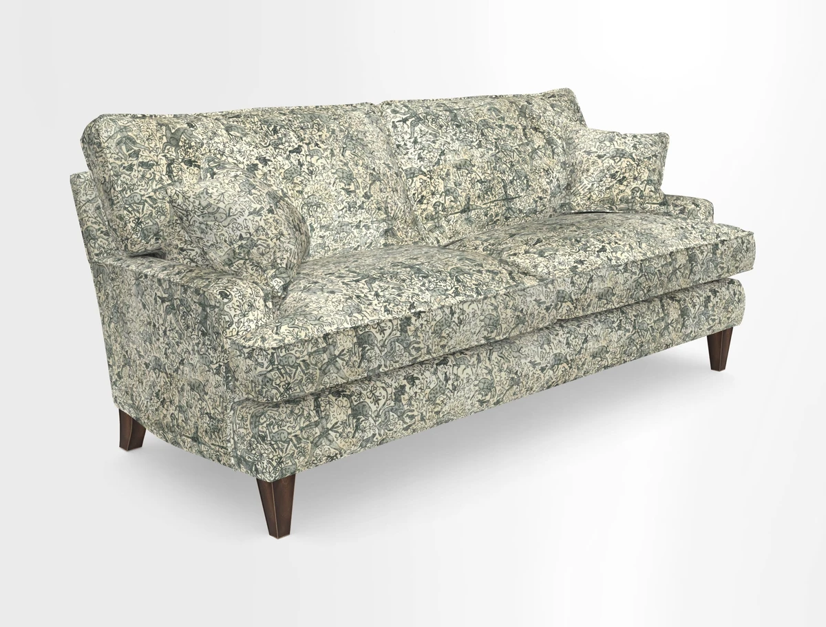 Ingleborough Medium 4 Seater Sofa in Warwick Edinburgh Henna Rugs supplied by Rugs of Petworth