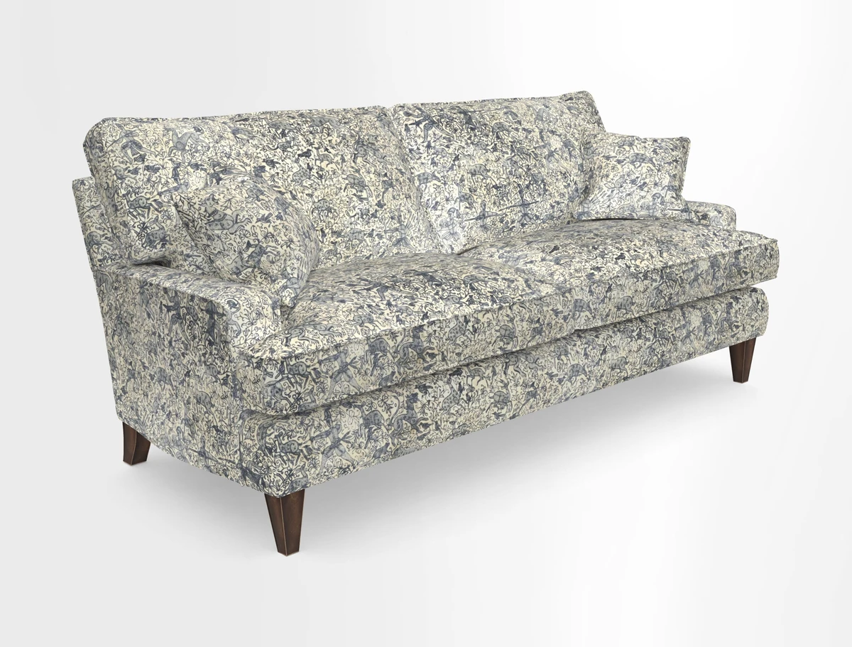 Ingleborough Medium 4 Seater Sofa in Warwick Edinburgh Henna Rugs supplied by Rugs of Petworth