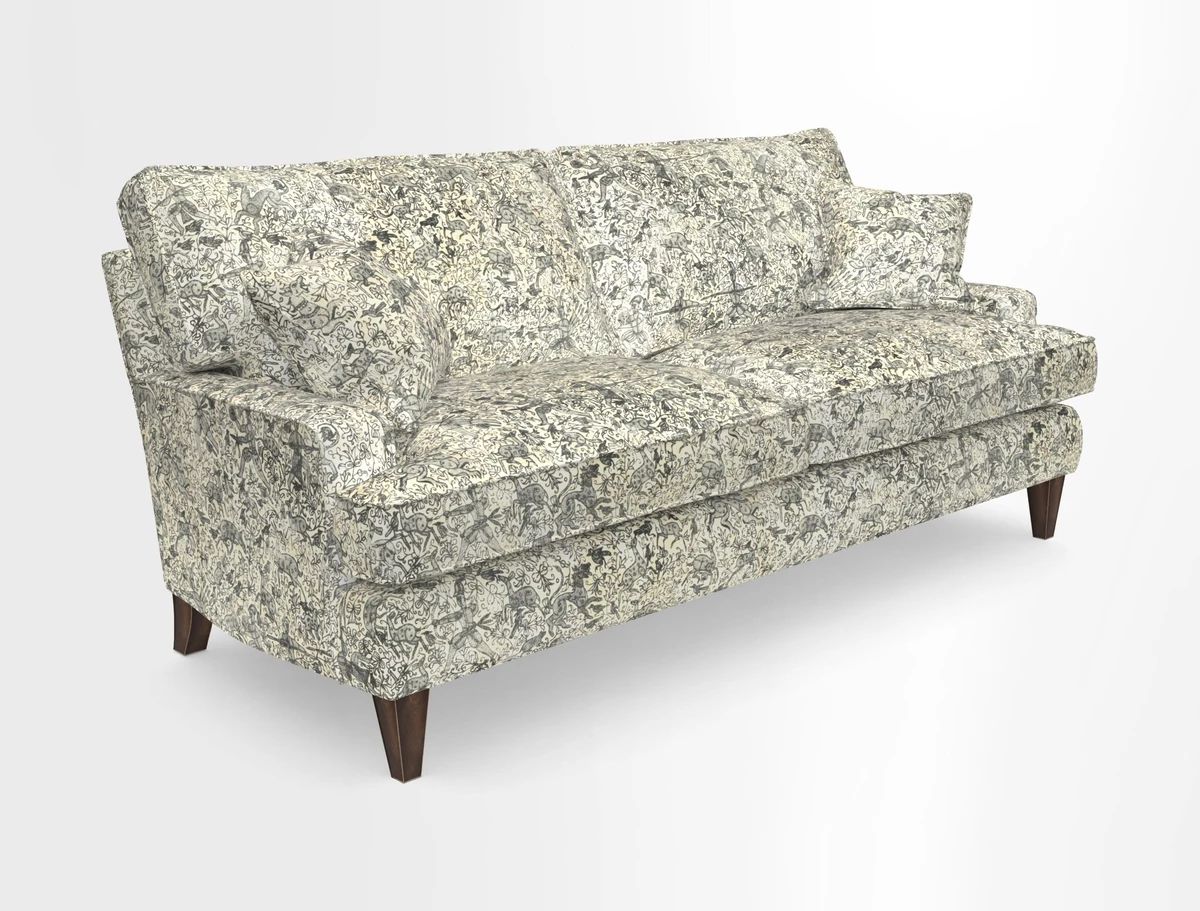 Ingleborough Medium 4 Seater Sofa in Warwick Edinburgh Henna Rugs supplied by Rugs of Petworth