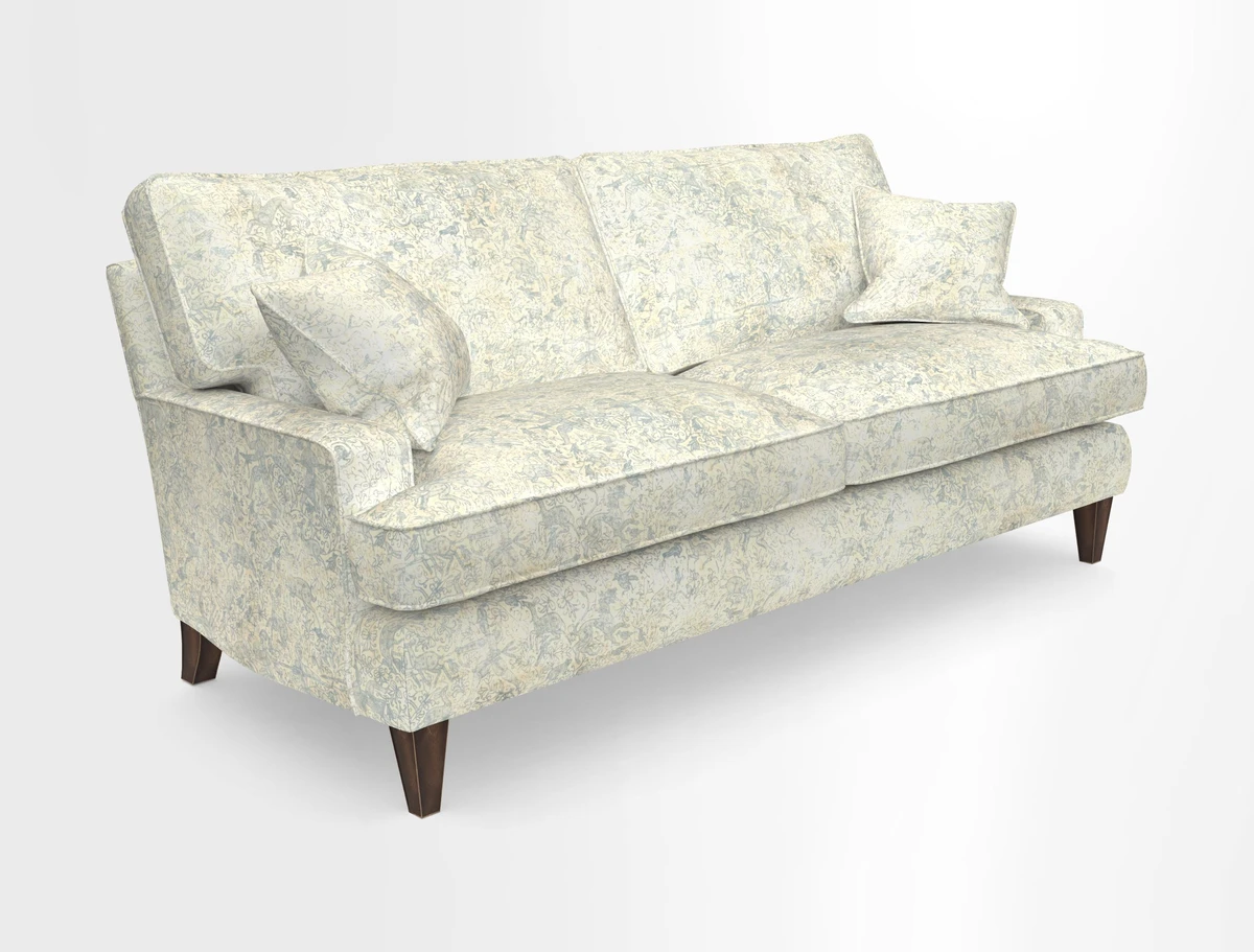 Ingleborough Medium 4 Seater Sofa in Warwick Edinburgh Henna Rugs supplied by Rugs of Petworth
