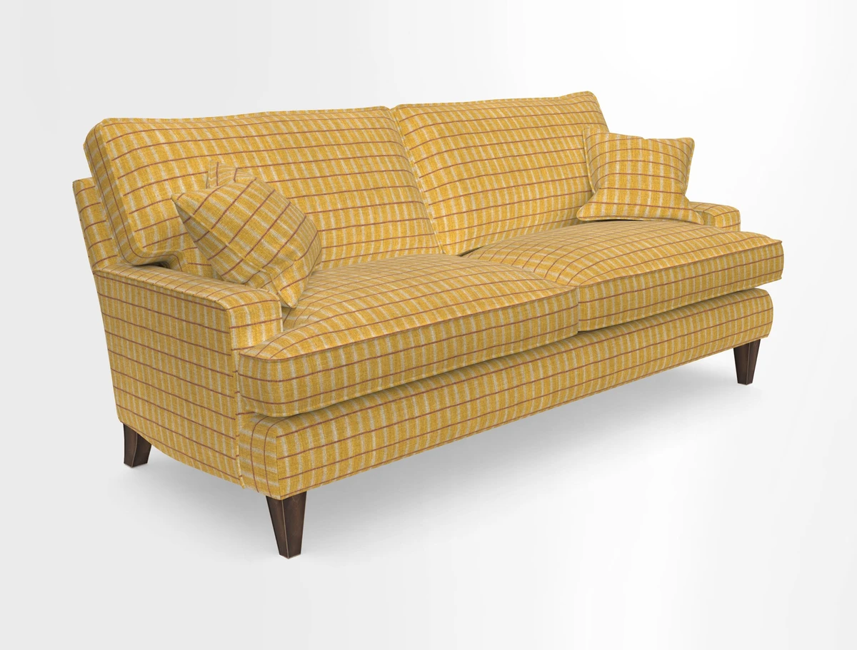 Ingleborough Medium 4 Seater Sofa in Warwick Edinburgh Henna Rugs supplied by Rugs of Petworth
