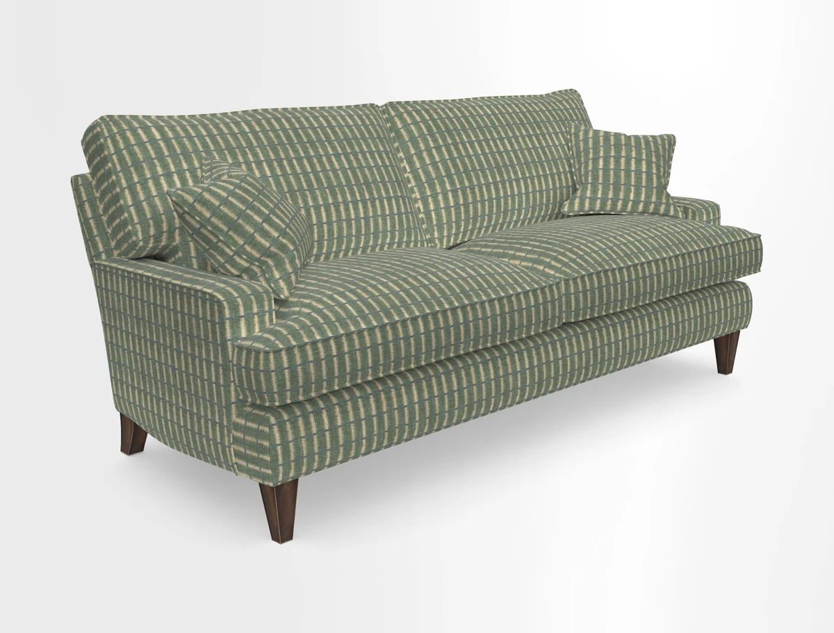 Ingleborough Medium 4 Seater Sofa in Warwick Edinburgh Henna Rugs supplied by Rugs of Petworth
