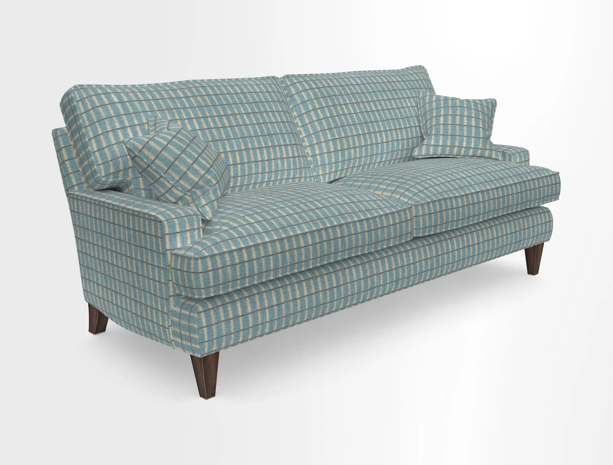 Ingleborough Medium 4 Seater Sofa in Warwick Edinburgh Henna Rugs supplied by Rugs of Petworth