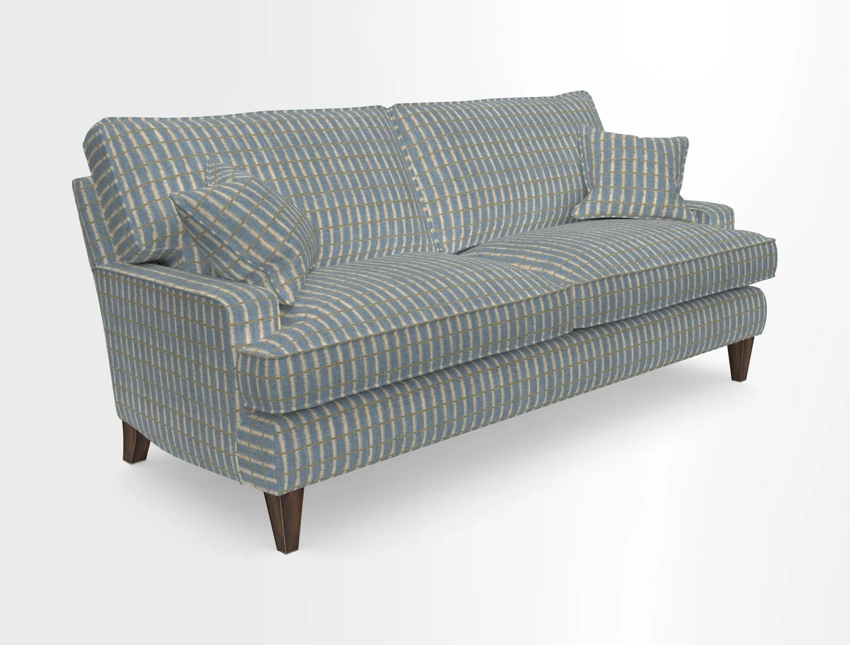 Ingleborough Medium 4 Seater Sofa in Warwick Edinburgh Henna Rugs supplied by Rugs of Petworth