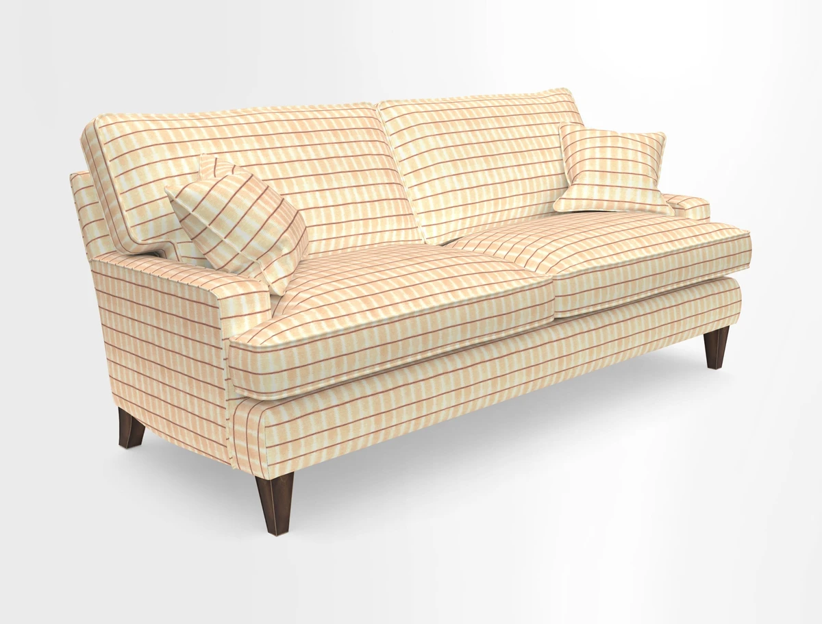 Ingleborough Medium 4 Seater Sofa in Warwick Edinburgh Henna Rugs supplied by Rugs of Petworth
