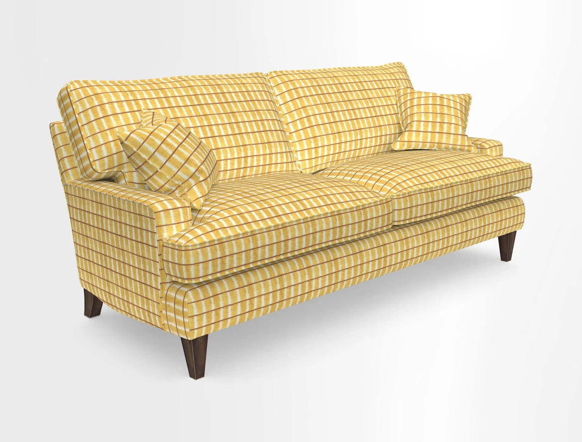 Ingleborough Medium 4 Seater Sofa in Warwick Edinburgh Henna Rugs supplied by Rugs of Petworth