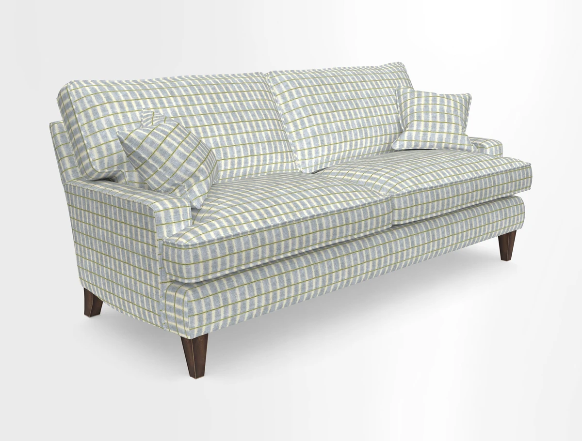 Ingleborough Medium 4 Seater Sofa in Warwick Edinburgh Henna Rugs supplied by Rugs of Petworth