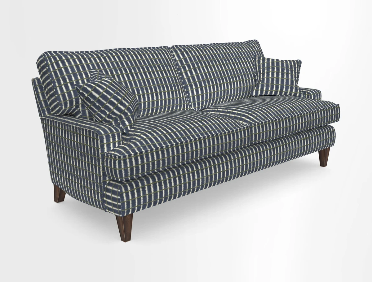 Ingleborough Medium 4 Seater Sofa in Warwick Edinburgh Henna Rugs supplied by Rugs of Petworth