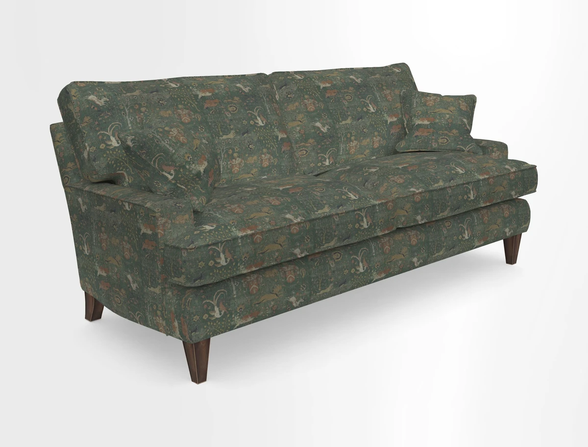 Ingleborough Medium 4 Seater Sofa in Warwick Edinburgh Henna Rugs supplied by Rugs of Petworth