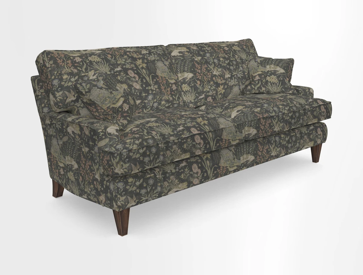 Ingleborough Medium 4 Seater Sofa in Warwick Edinburgh Henna Rugs supplied by Rugs of Petworth