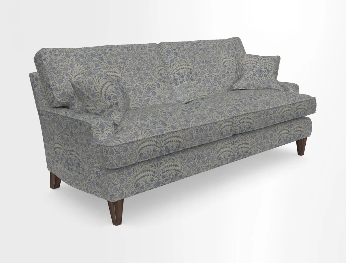 Ingleborough Medium 4 Seater Sofa in Warwick Edinburgh Henna Rugs supplied by Rugs of Petworth