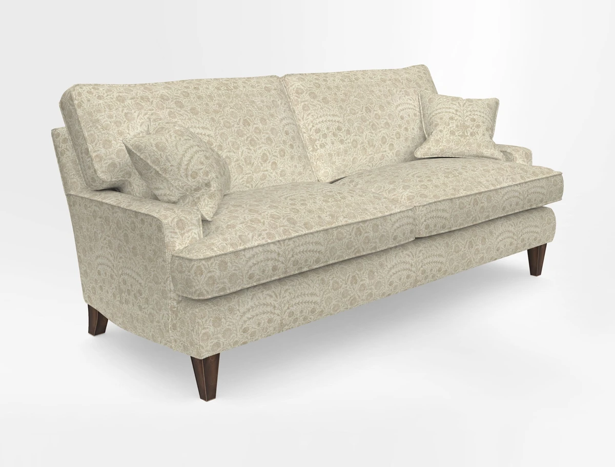 Ingleborough Medium 4 Seater Sofa in Warwick Edinburgh Henna Rugs supplied by Rugs of Petworth