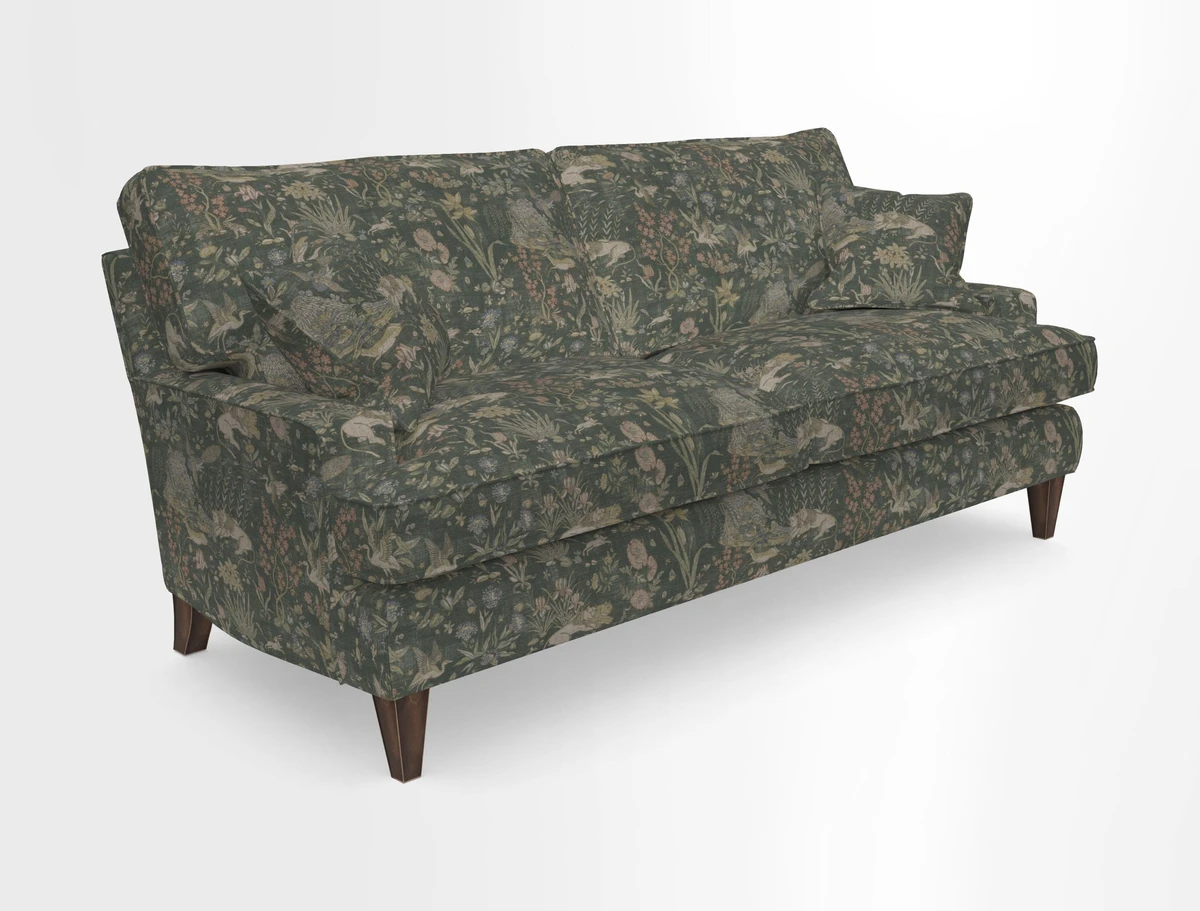 Ingleborough Medium 4 Seater Sofa in Warwick Edinburgh Henna Rugs supplied by Rugs of Petworth