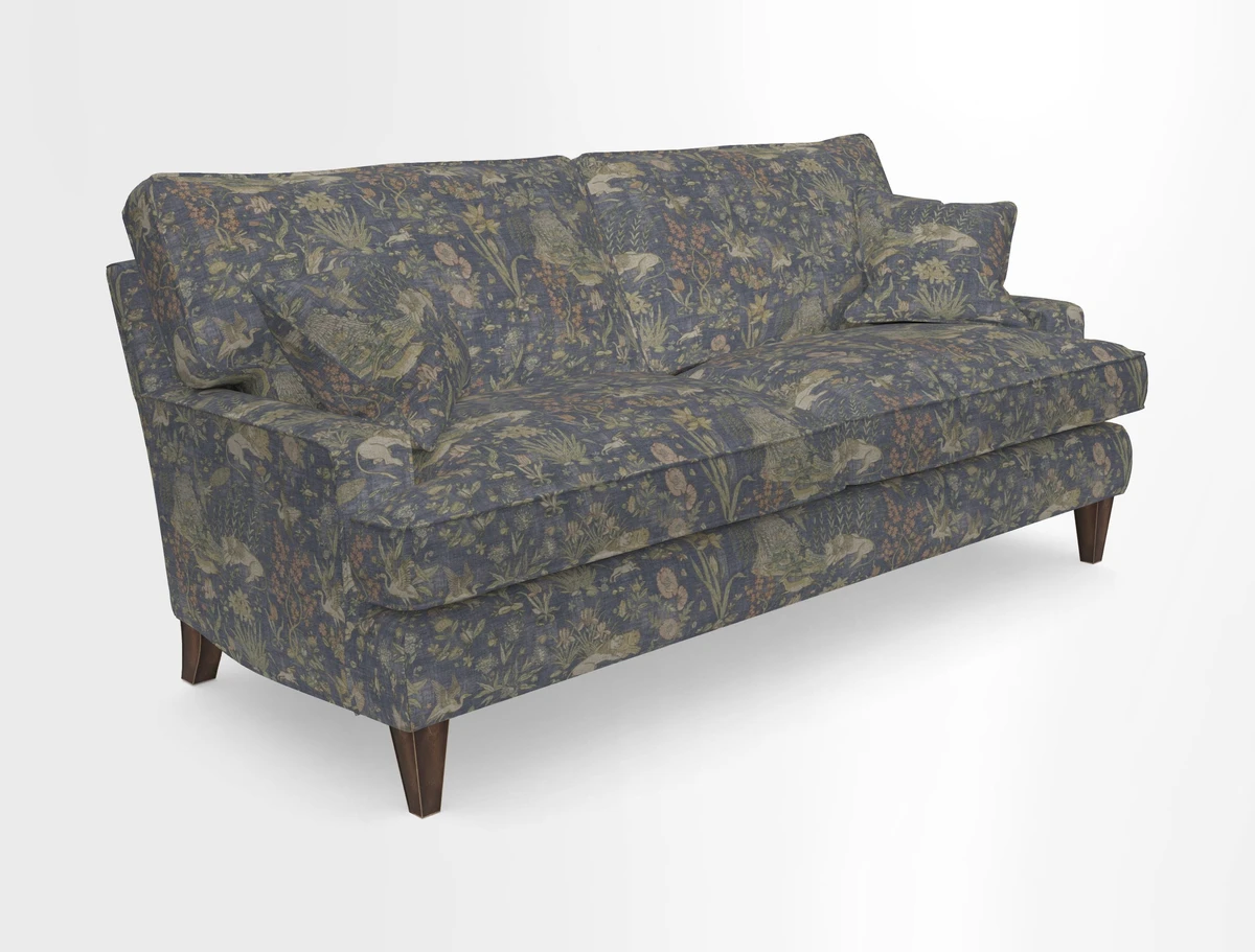 Ingleborough Medium 4 Seater Sofa in Warwick Edinburgh Henna Rugs supplied by Rugs of Petworth
