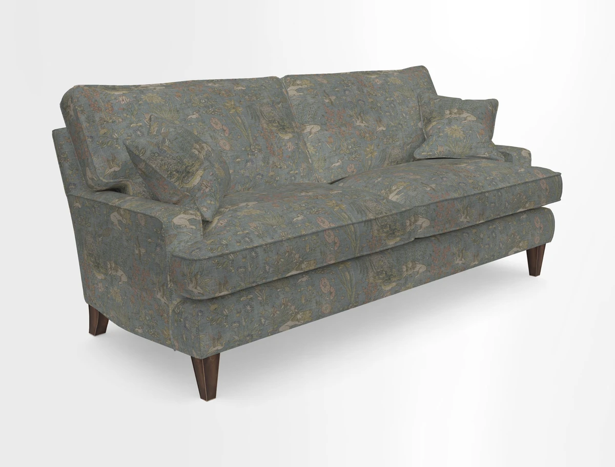 Ingleborough Medium 4 Seater Sofa in Warwick Edinburgh Henna Rugs supplied by Rugs of Petworth