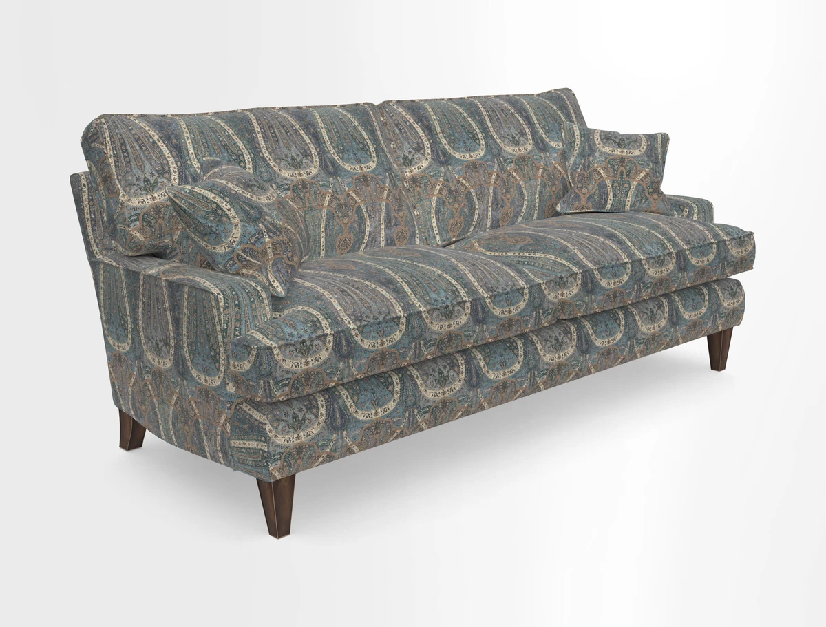 Ingleborough Medium 4 Seater Sofa in Warwick Edinburgh Henna Rugs supplied by Rugs of Petworth