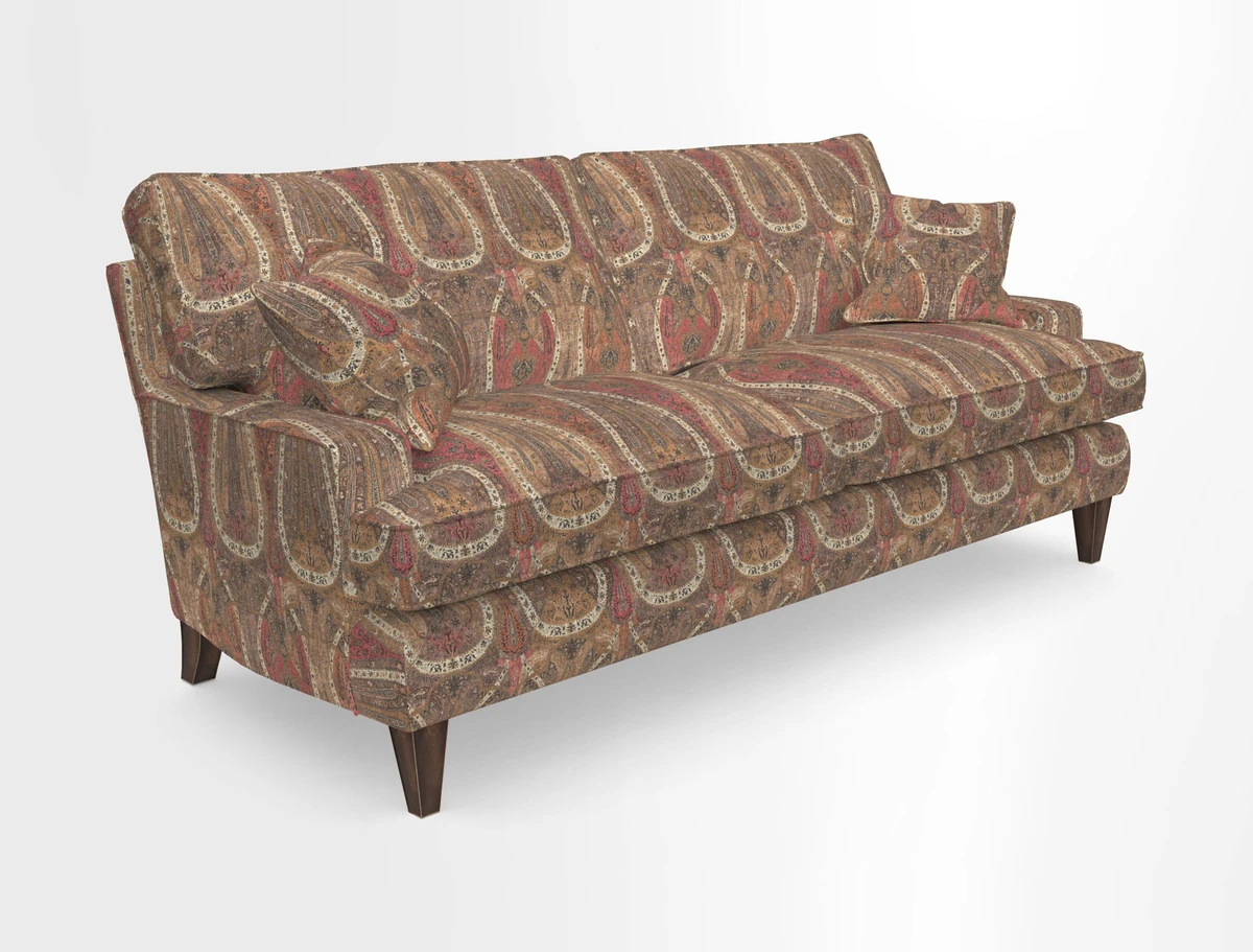 Ingleborough Medium 4 Seater Sofa in Warwick Edinburgh Henna Rugs supplied by Rugs of Petworth