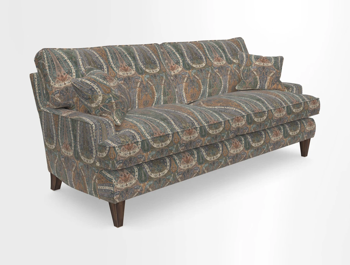 Ingleborough Medium 4 Seater Sofa in Warwick Edinburgh Henna Rugs supplied by Rugs of Petworth
