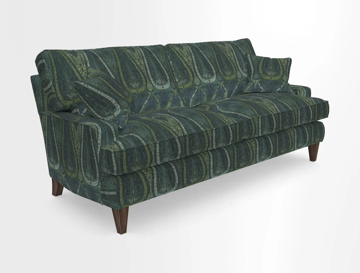 Ingleborough Medium 4 Seater Sofa in Warwick Edinburgh Henna Rugs supplied by Rugs of Petworth