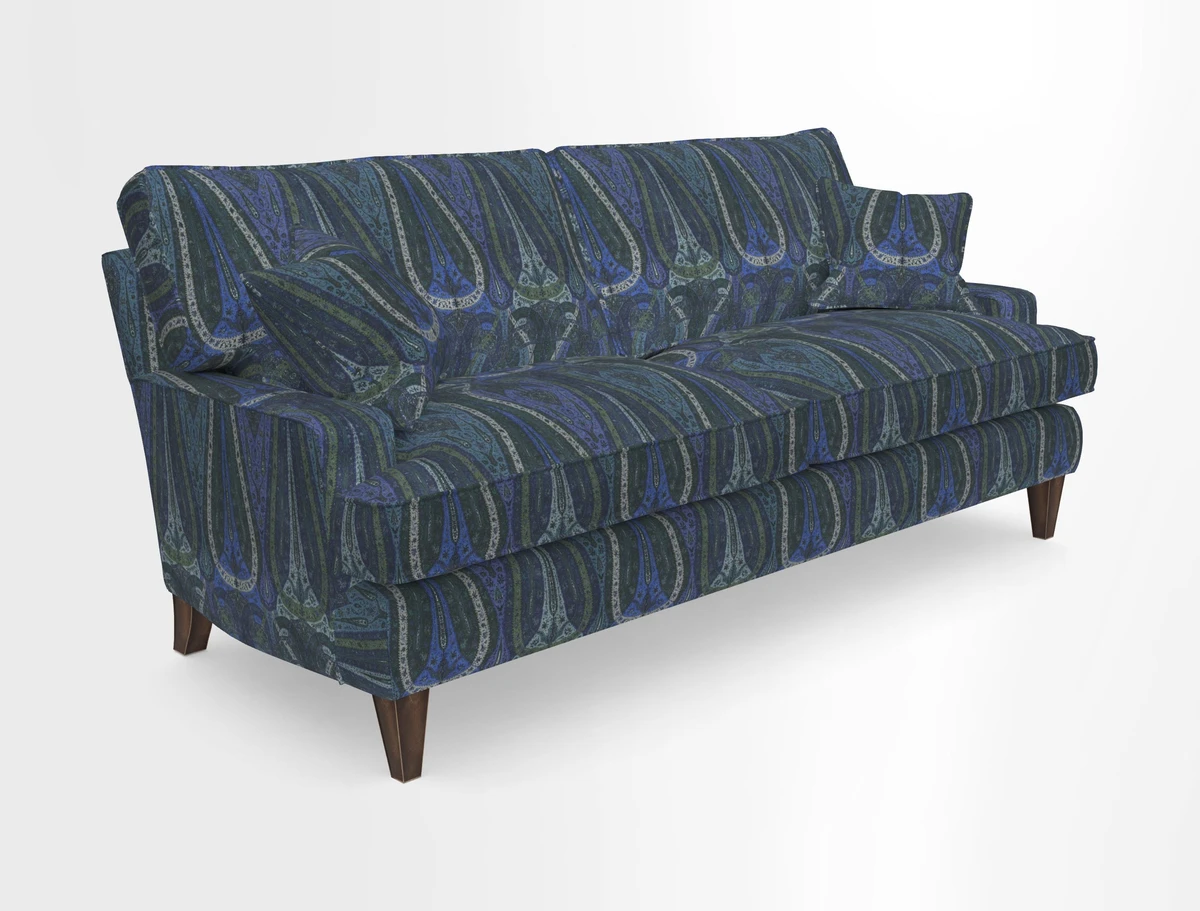 Ingleborough Medium 4 Seater Sofa in Warwick Edinburgh Henna Rugs supplied by Rugs of Petworth