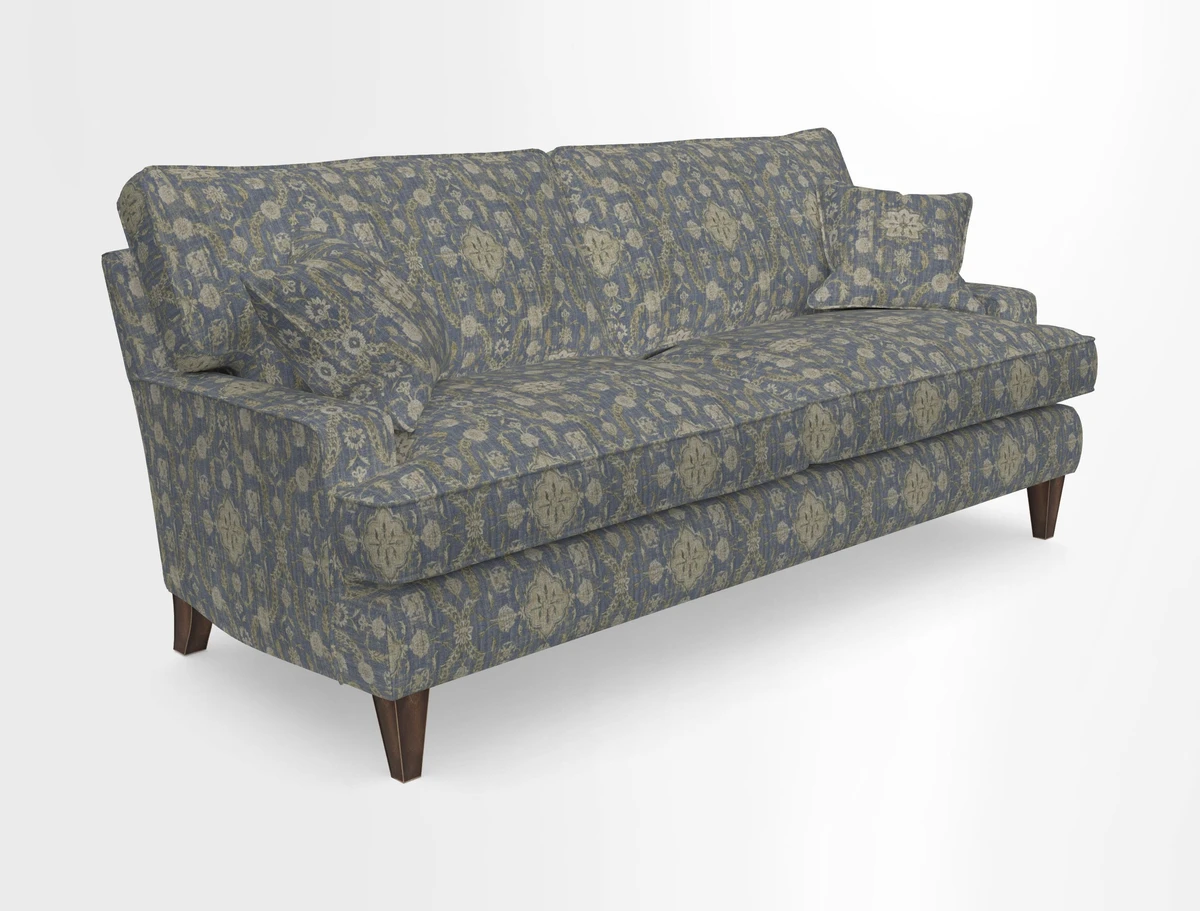 Ingleborough Medium 4 Seater Sofa in Warwick Edinburgh Henna Rugs supplied by Rugs of Petworth