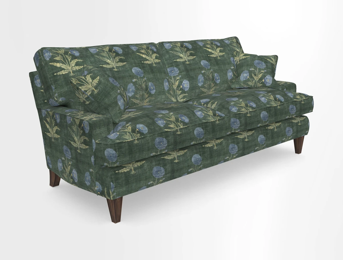 Ingleborough Medium 4 Seater Sofa in Warwick Edinburgh Henna Rugs supplied by Rugs of Petworth