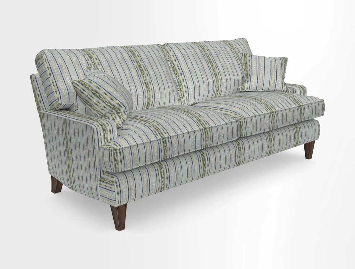 Ingleborough Medium 4 Seater Sofa in Warwick Edinburgh Henna Rugs supplied by Rugs of Petworth
