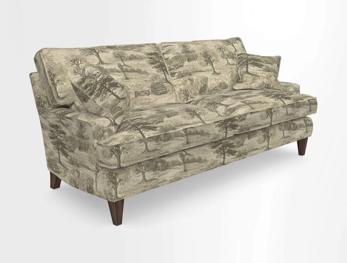 Ingleborough Medium 4 Seater Sofa in Warwick Edinburgh Henna Rugs supplied by Rugs of Petworth