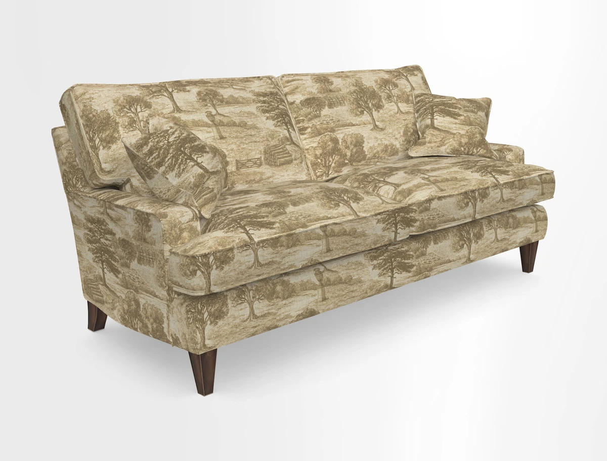 Ingleborough Medium 4 Seater Sofa in Warwick Edinburgh Henna Rugs supplied by Rugs of Petworth