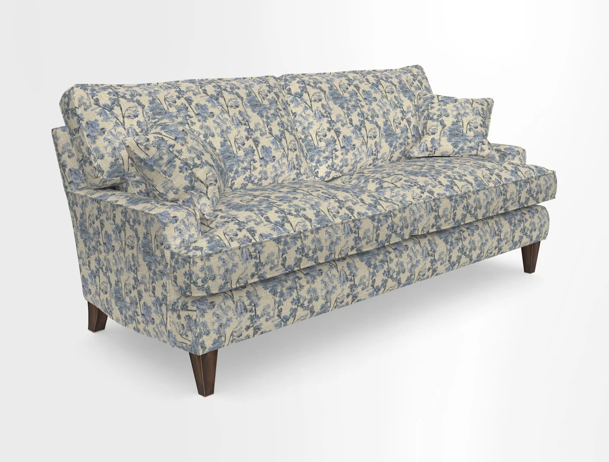 Ingleborough Medium 4 Seater Sofa in Warwick Edinburgh Henna Rugs supplied by Rugs of Petworth
