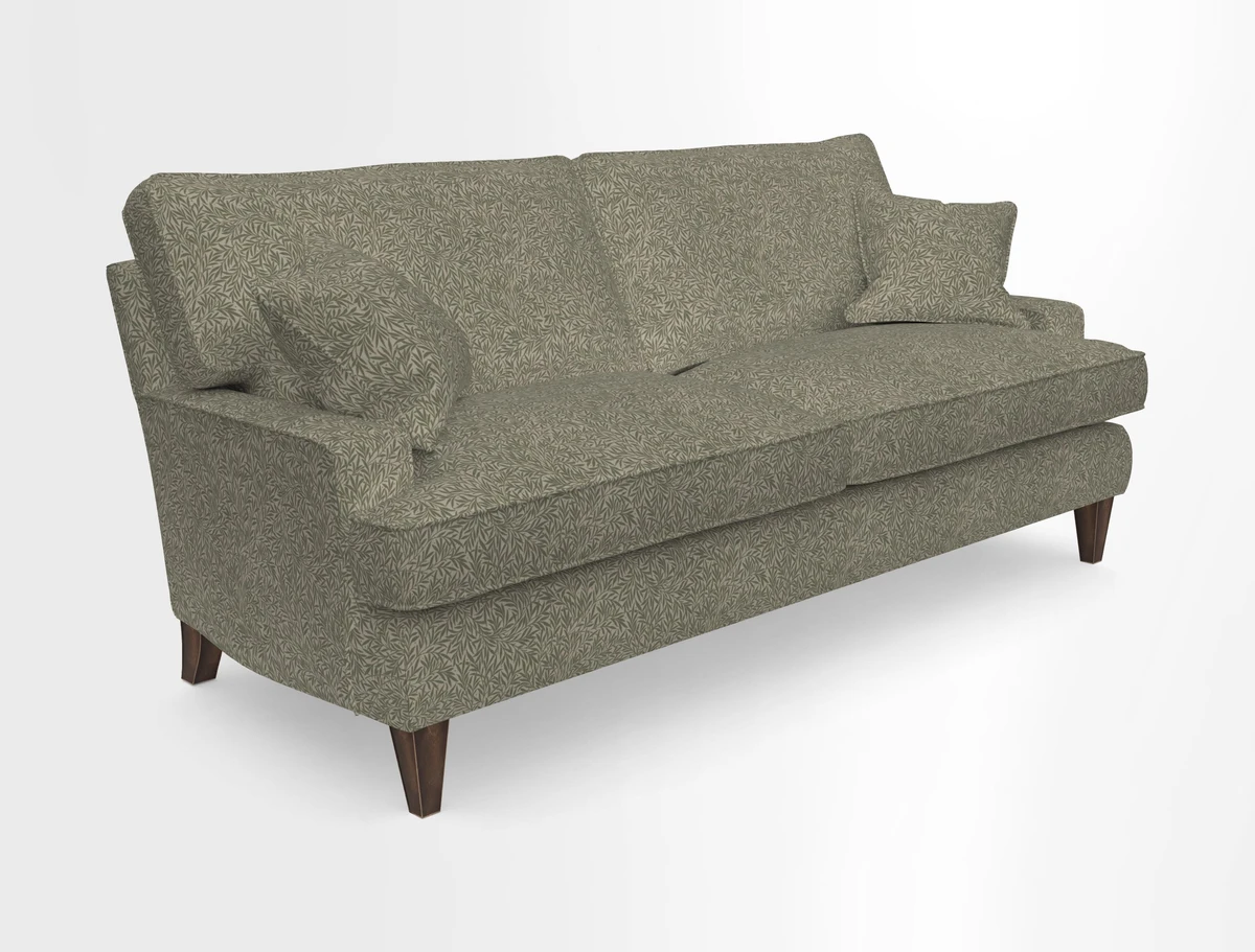 Ingleborough Medium 4 Seater Sofa in Warwick Edinburgh Henna Rugs supplied by Rugs of Petworth