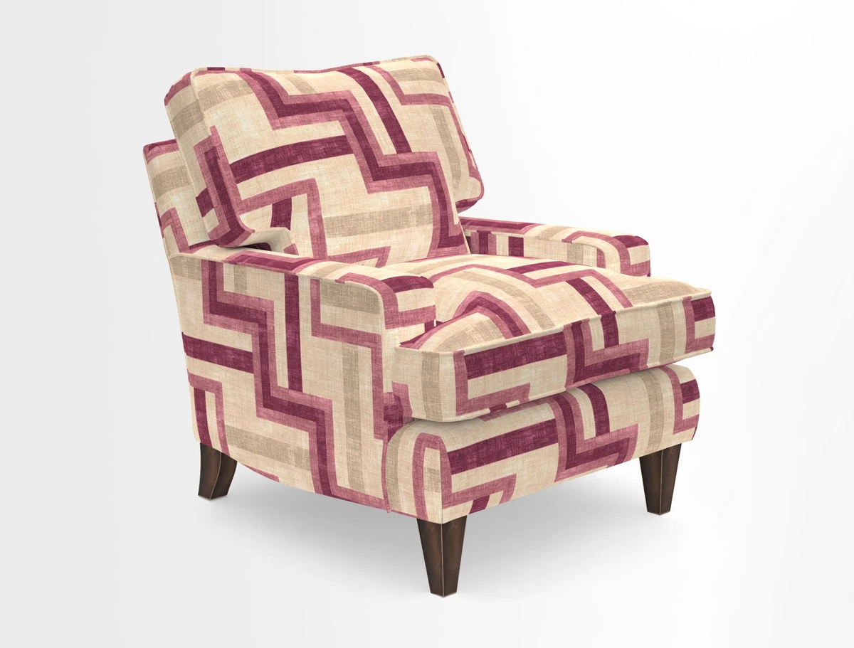 Ingleborough Chair in Two Tone Plain Biscuit