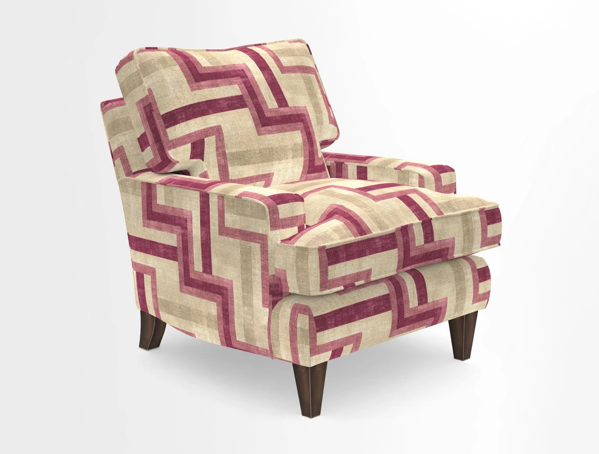 Ingleborough Chair in Two Tone Plain Biscuit