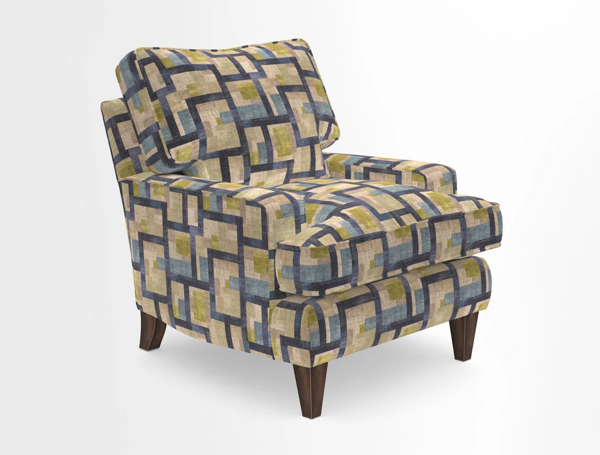 Ingleborough Chair in Two Tone Plain Biscuit