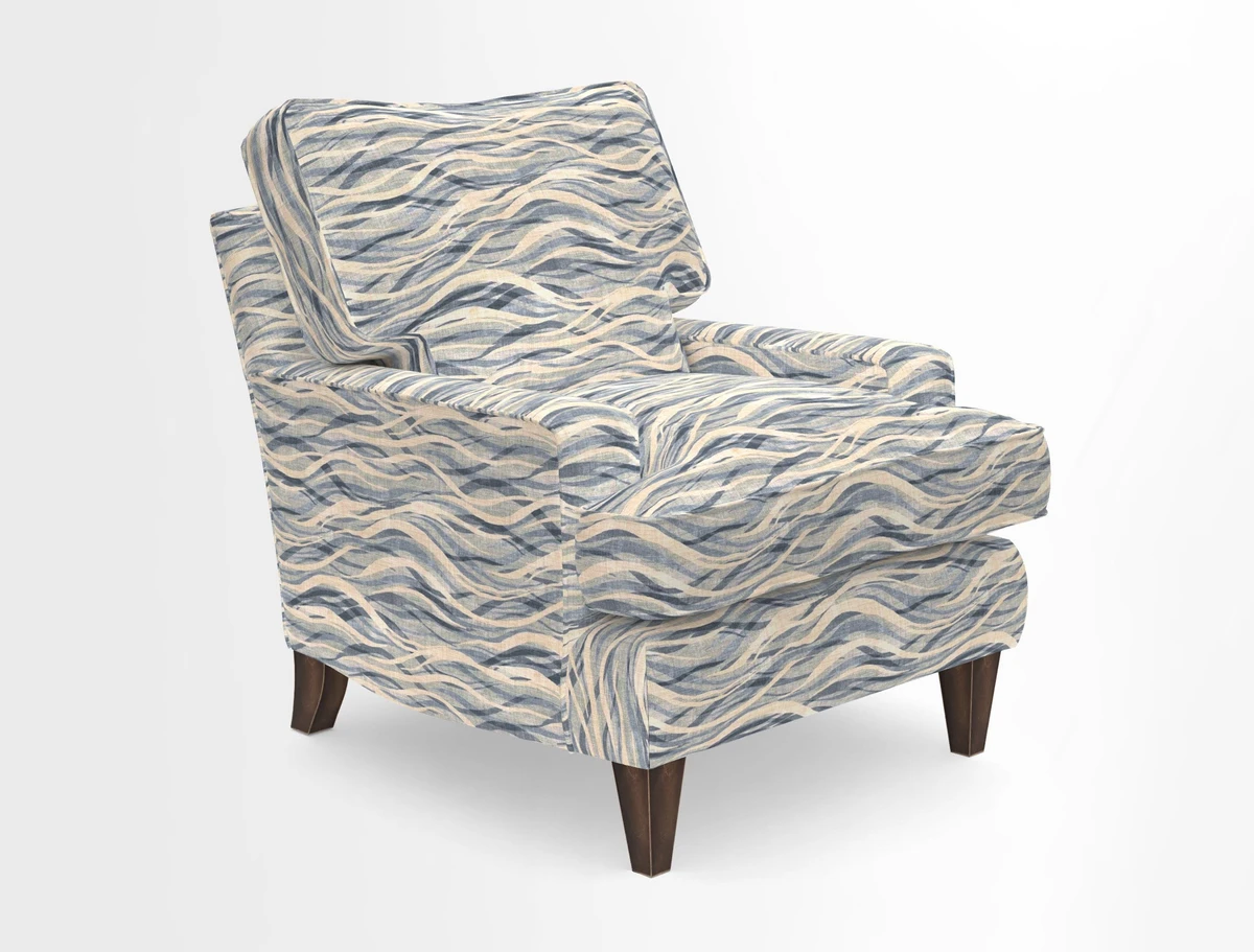 Ingleborough Chair in Two Tone Plain Biscuit