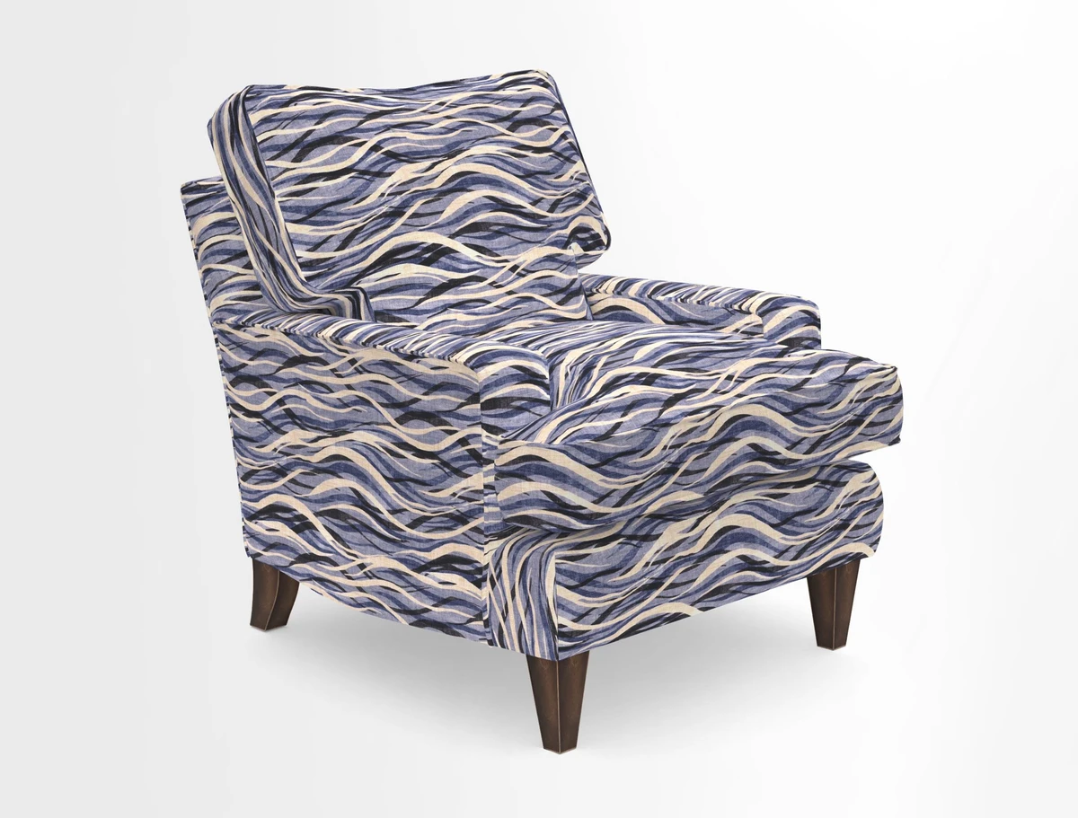 Ingleborough Chair in Two Tone Plain Biscuit