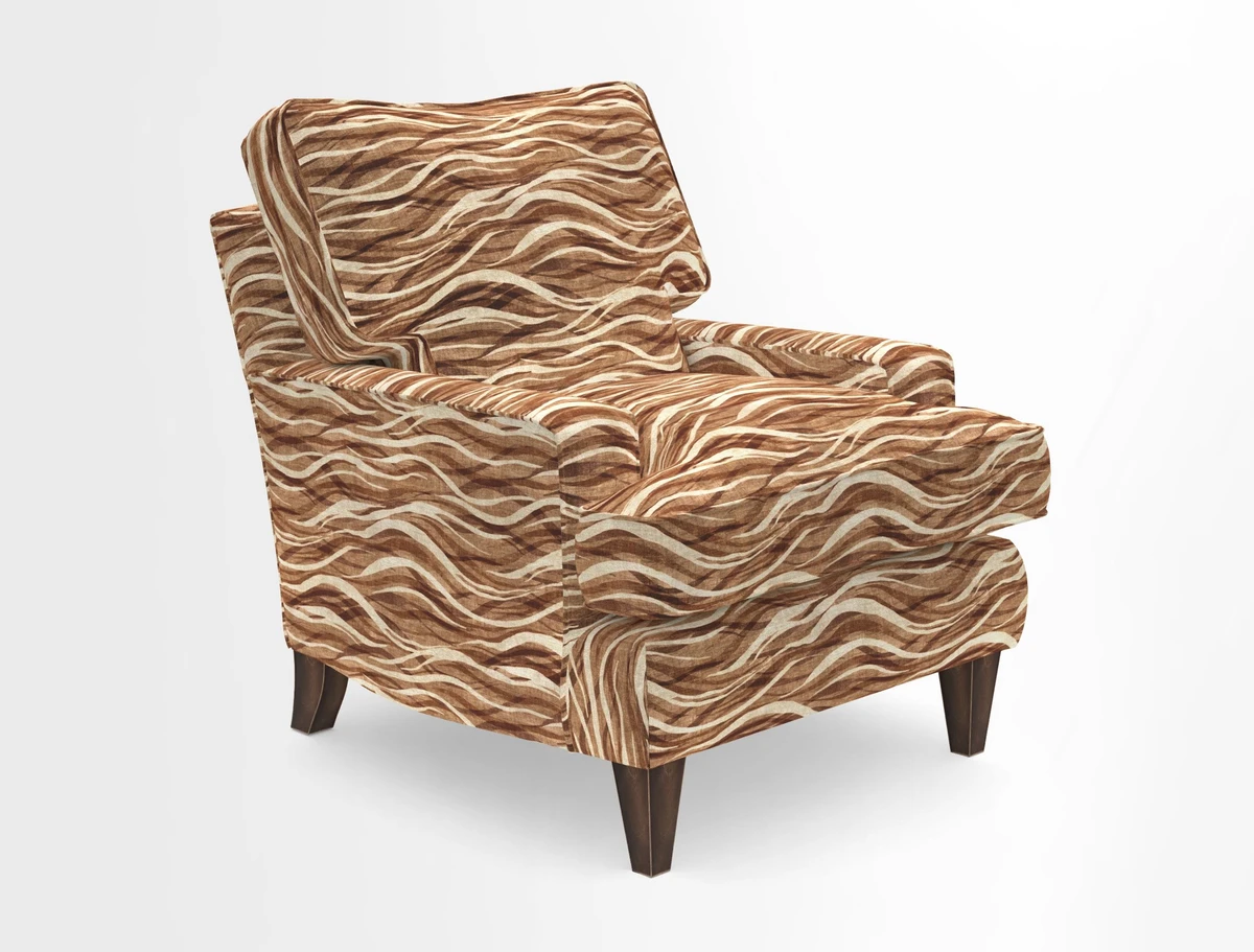 Ingleborough Chair in Two Tone Plain Biscuit