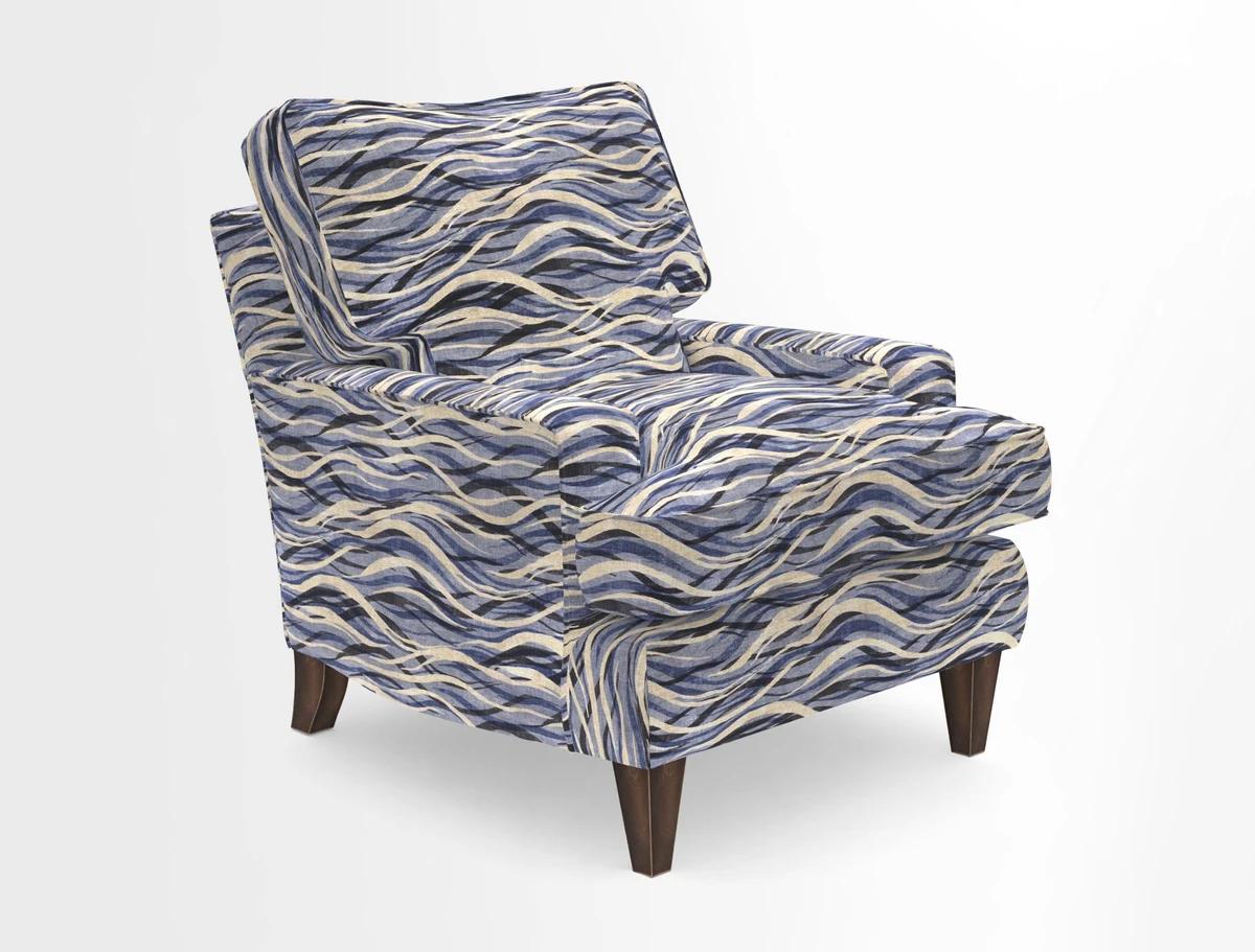 Ingleborough Chair in Two Tone Plain Biscuit