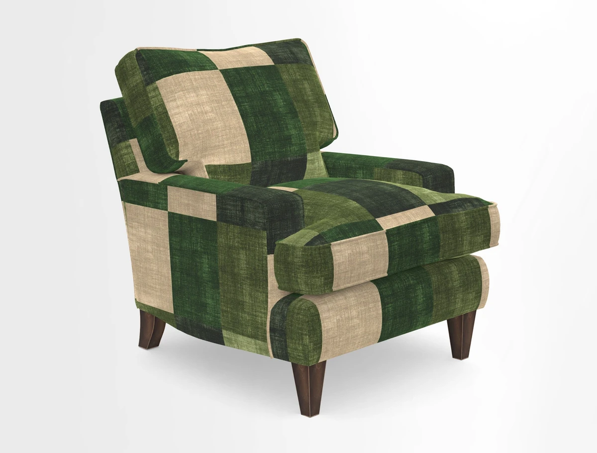 Ingleborough Chair in Two Tone Plain Biscuit