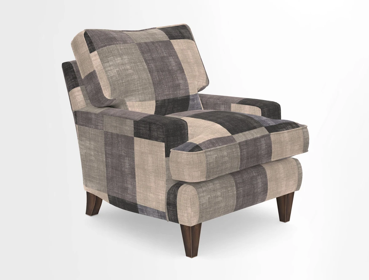 Ingleborough Chair in Two Tone Plain Biscuit